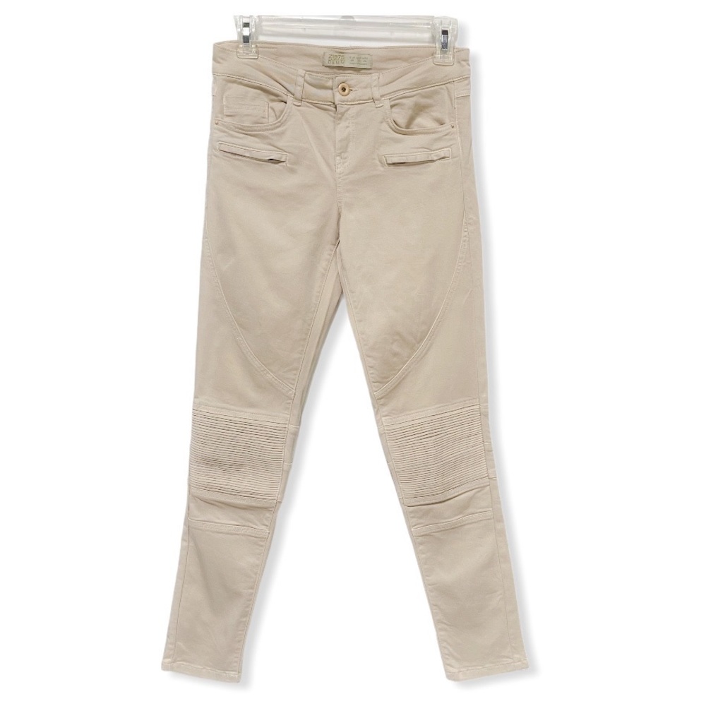Zara Z1975 Denim Moto Skinny Jeans